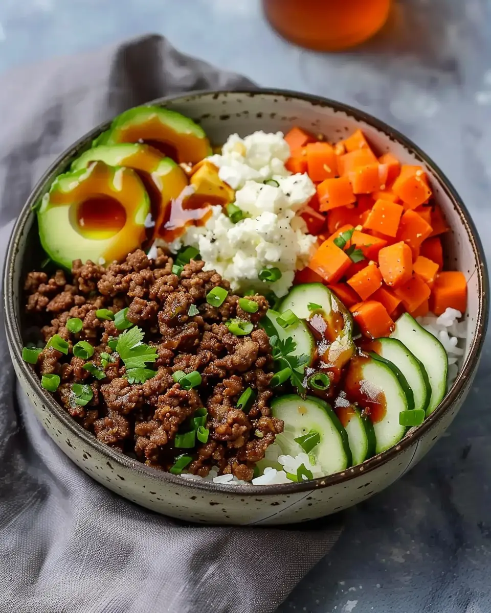 Ground Beef Hot Honey Bowl: An Easy, Delicious Twist on Dinner