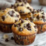 Banana Chocolate Chip Yogurt Muffins