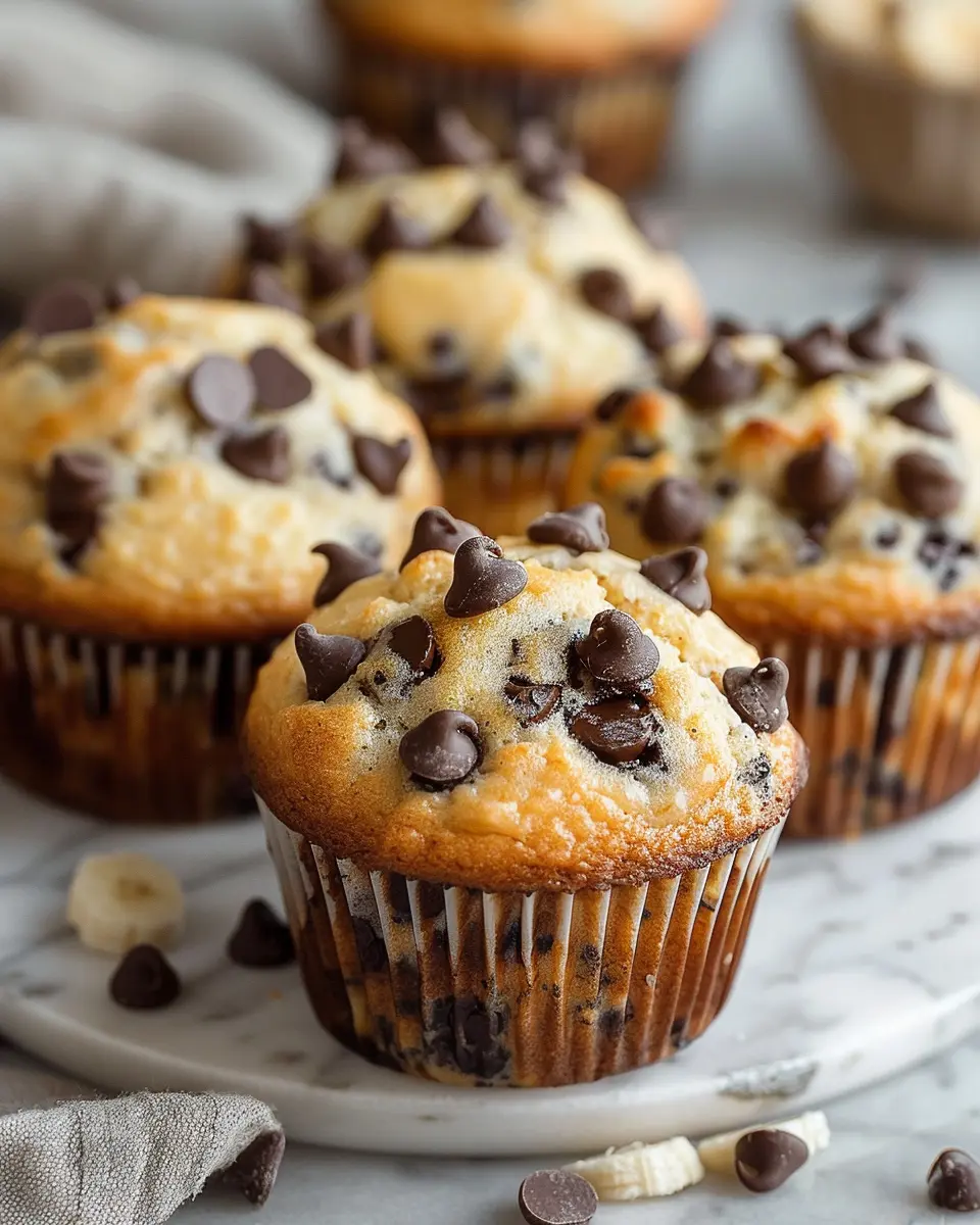 Banana Chocolate Chip Yogurt Muffins: Easy, Delicious Treats for Everyone