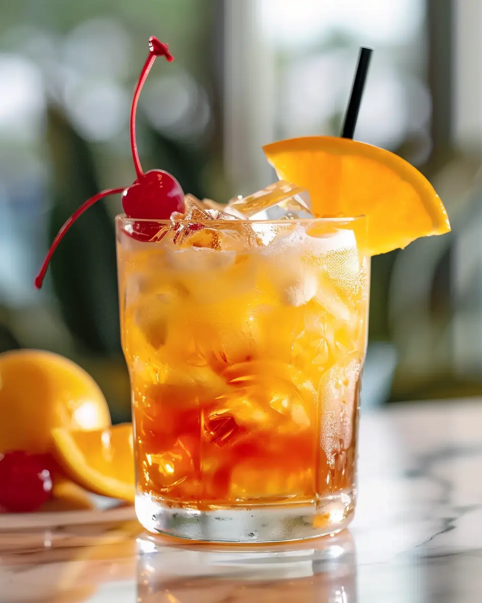 Amaretto Island Punch: A Refreshing and Easy Tropical Delight