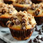 Banana Chocolate Chip Streusel Muffins