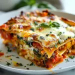 High Protein Veggie Lasagna